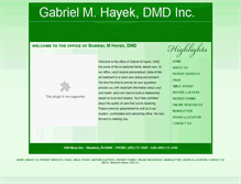 Tablet Screenshot of ghayekdmd.com